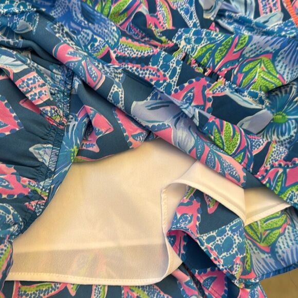 Lilly Pulitzer Gabriel Tiered Mini Lined size 2 - Picture 8 of 9